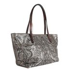 Bolsa-Tote-Fendi-Couro-Cinza