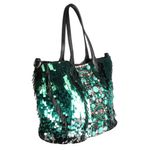 Bolsa-Tote-Valentino-Laminado-Pedras-Verde