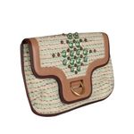 Bolsa-Clutch-Marc-Jacobs-de-Couro-Creme-e-Verde