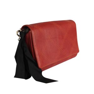 Bolsa Tiracolo Lanvin de Couro Marrom