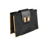 Bolsa-Tira-Colo-Lanvin-Couro-e-Pele-Preta