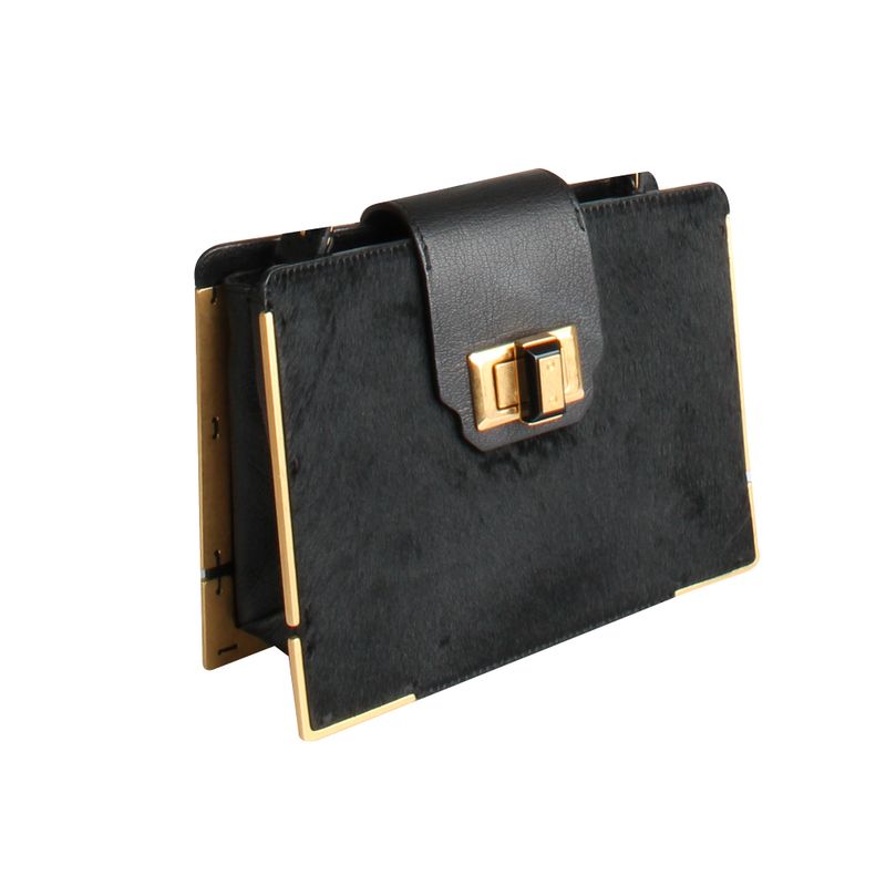 Bolsa-Tira-Colo-Lanvin-Couro-e-Pele-Preta