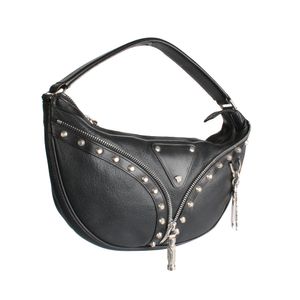 Bolsa Tote Versace de Couro Preta