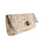 Clutch-Lanvin-Pyton-Dourado
