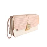 Clutch-Lanvin-Couro-Tresse-Rosa-e-Nude