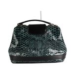 Bolsa-Tote-Giuseppe-Zanotti-Pyton-Verde-e-Preta