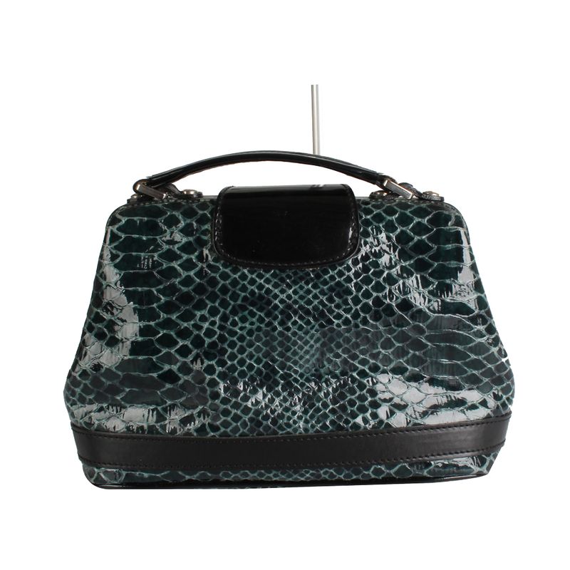 Bolsa-Tote-Giuseppe-Zanotti-Pyton-Verde-e-Preta