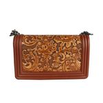 Bolsa-Transversal-Chanel-Couro-Marrom