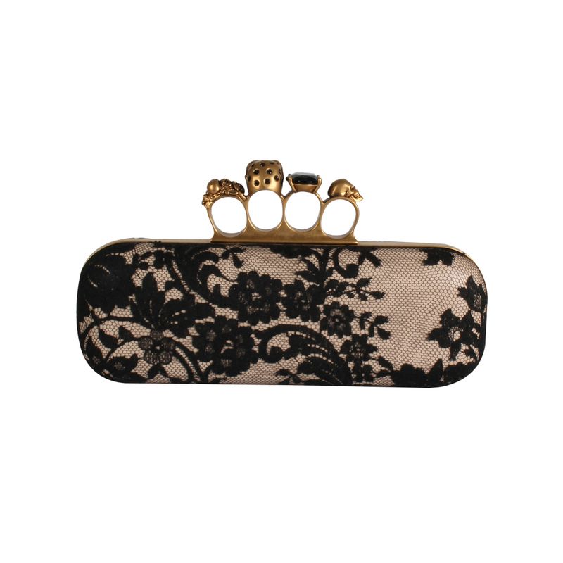 Clutch-A.-Mc-Queen-Renda-Preto-e-Creme