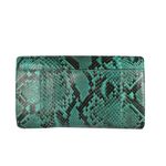 Bolsa-Tiracolo-Michael-Kors-de-Piton-Verde-e-Preto