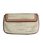 Bolsa-Clutch-Marc-Jacobs-de-Couro-Creme-e-Verde