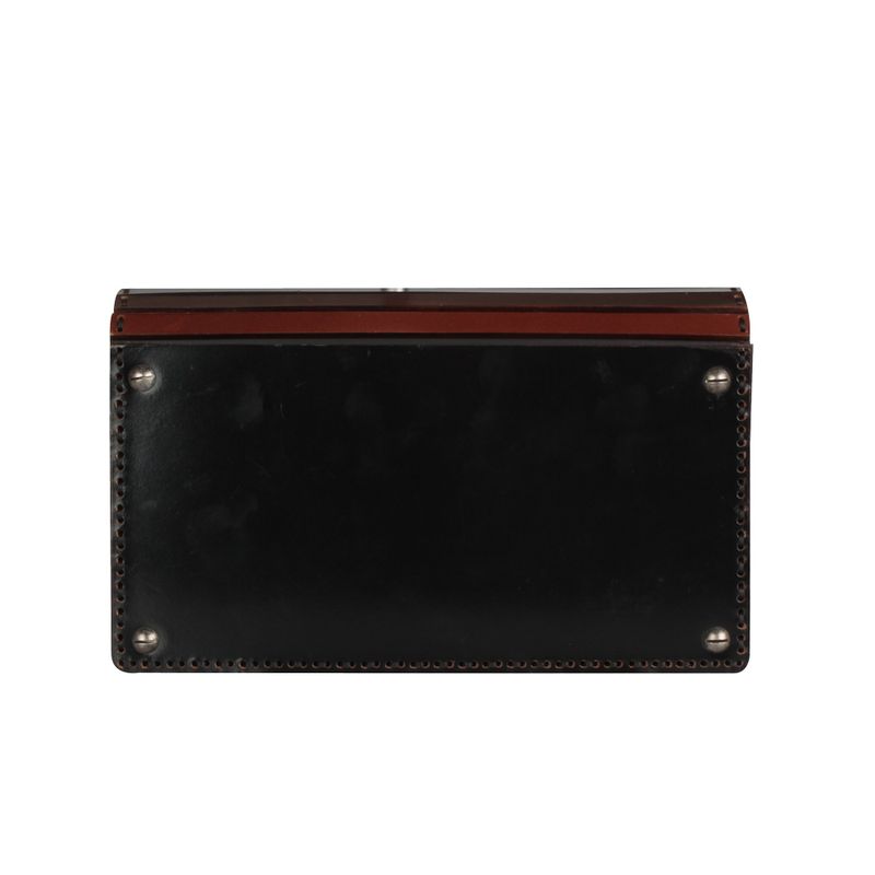 Clutch-Fendi-de-Couro-Preta