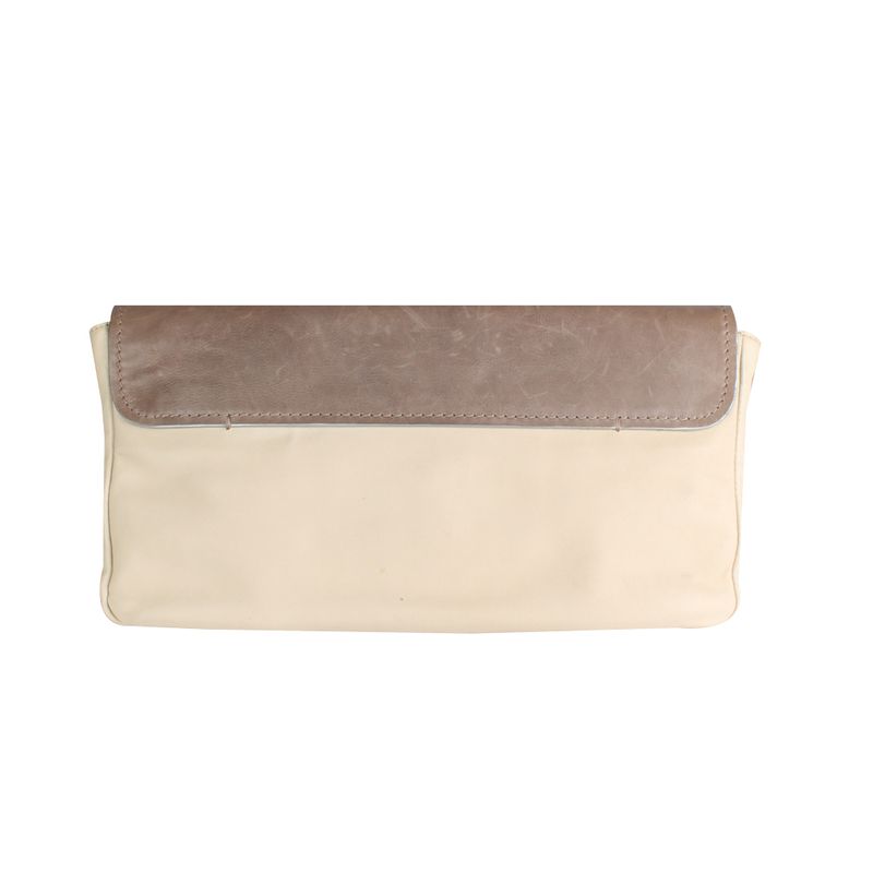 Clutch-Chloe-de-Couro-Offwhite-e-Cinza