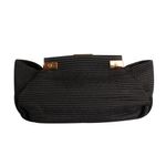 Bolsa-Clutch-Lanvin-de-Tecido-Preta