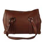 Bolsa-Tote-Prada-de-Couro-Marrom