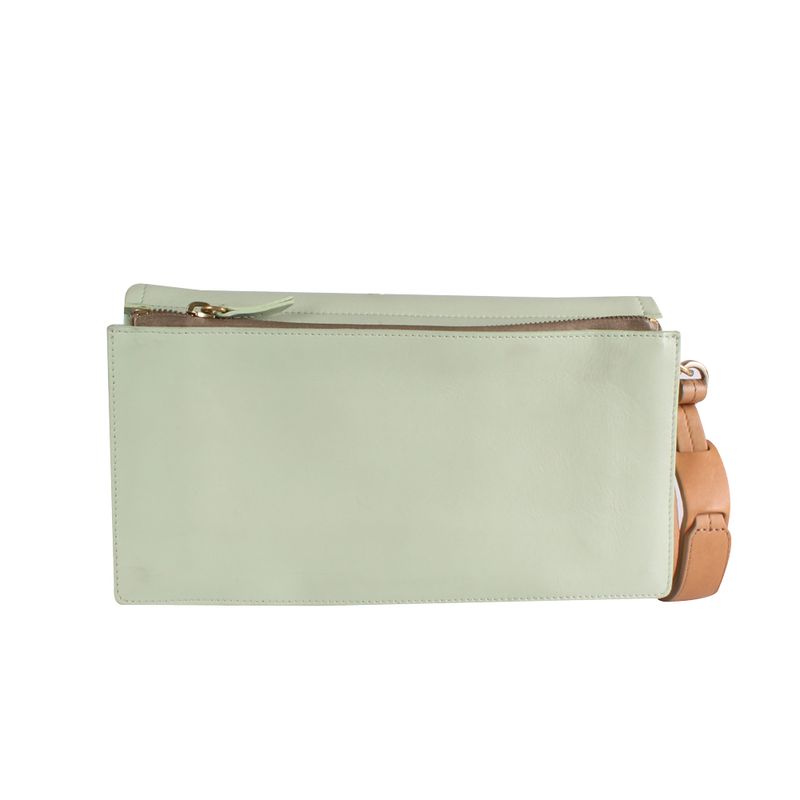 Clutch-Lanvin-Couro-Pulseira-Verde