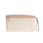 Clutch-Lanvin-Couro-Tresse-Rosa-e-Nude