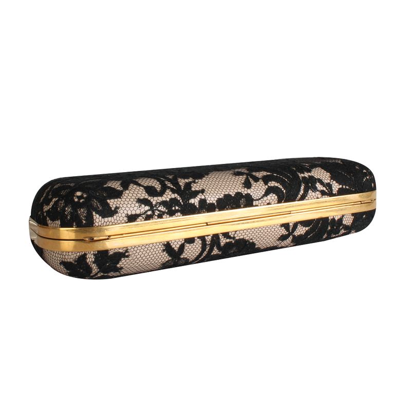 Clutch-A.-Mc-Queen-Renda-Preto-e-Creme