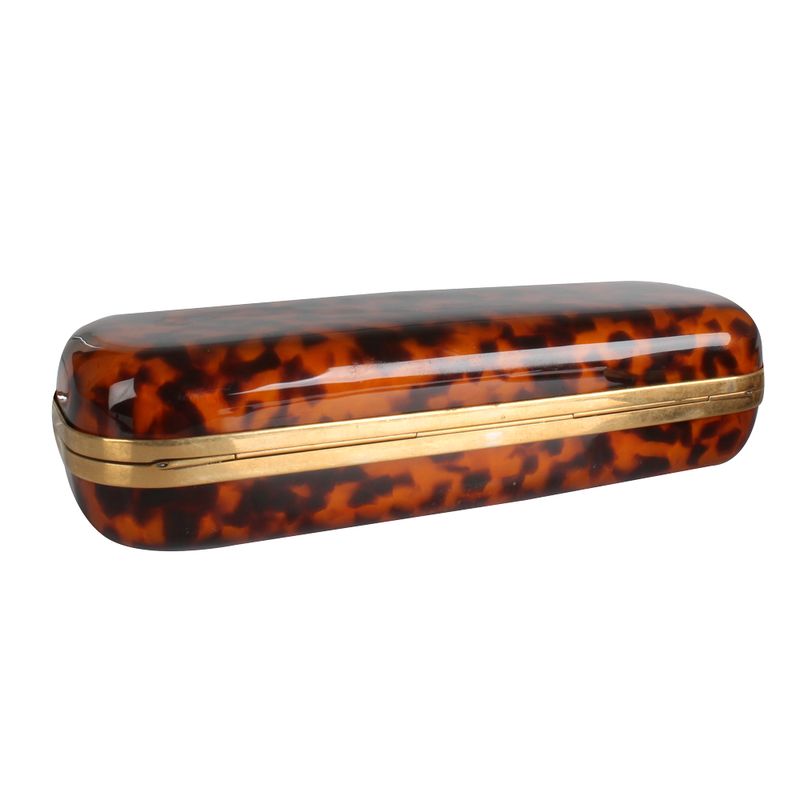 Clutch-A.-Mc-Queen-Acrilico-Marrom