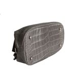Bolsa-Chanel-Reptil-Cinza