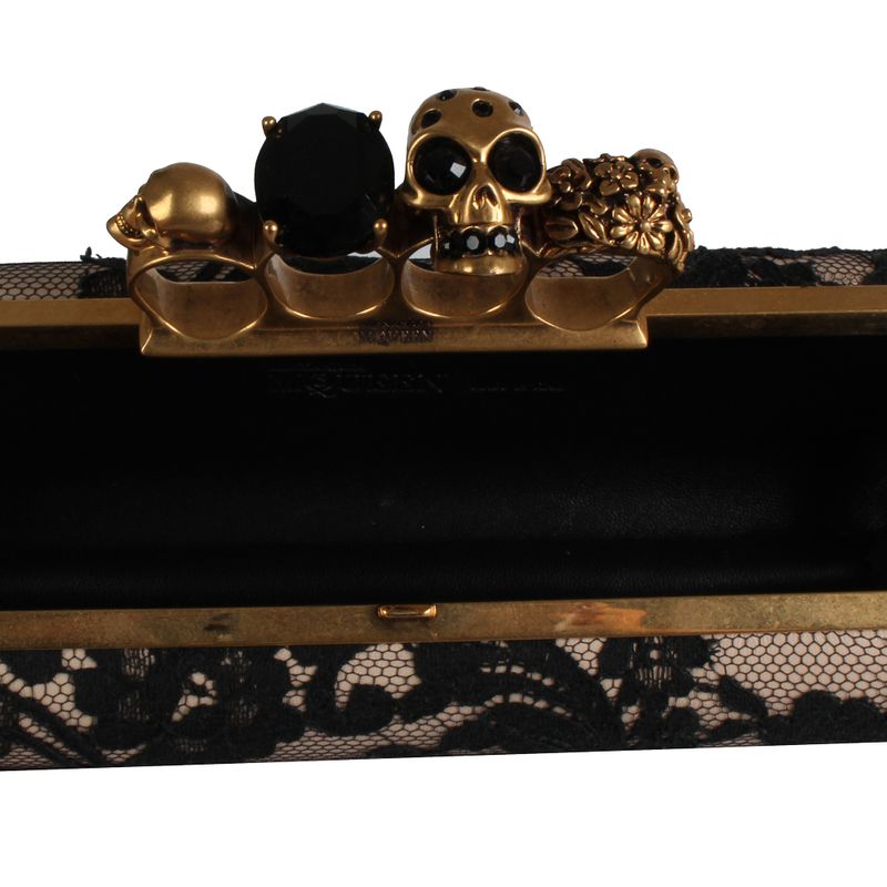 Clutch-A.-Mc-Queen-Renda-Preto-e-Creme