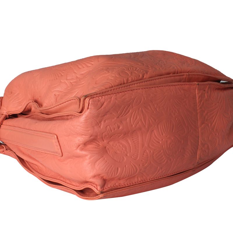 Bolsa-Bucket-Loewe-de-Couro-Pessego