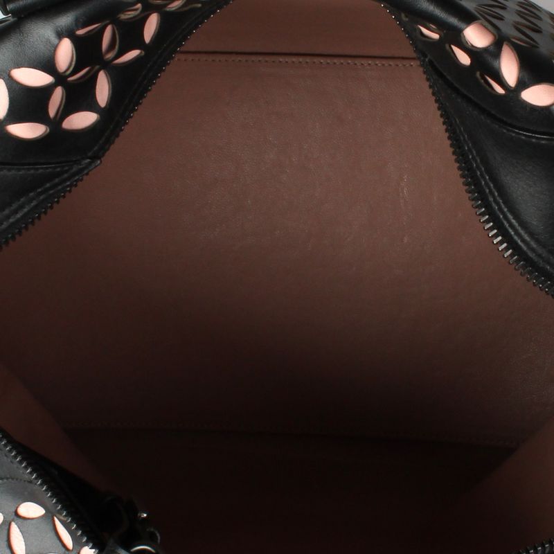 Bolsa-Tote-Alaia-de-Couro-Preta