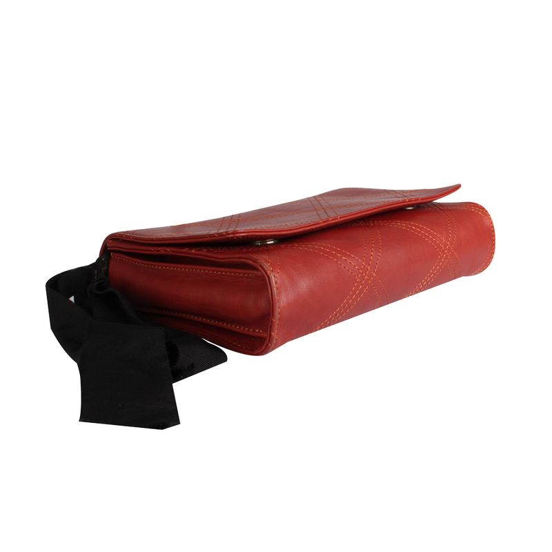 Bolsa-Tiracolo-Lanvin-de-Couro-Marrom