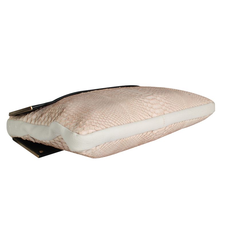 Bolsa-Tiracolo-Lanvin-de-Piton-Nude-e-Preta