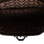 Clutch-Zac-Posen-de-Couro-Marrom
