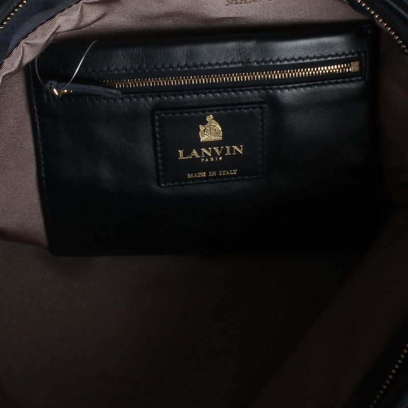 Bolsa-Crossbody-Lanvin-Couro-e-Verniz-Marrom-e-Preta