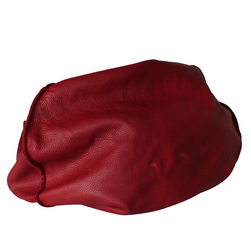 Bolsa-Bottega-Veneta-de-Couro-Cereja