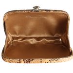 Clutch-Oscar-de-La-Renta-Piton-de-Cobra-Nude