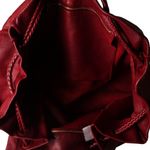 Bolsa-Bottega-Veneta-de-Couro-Cereja
