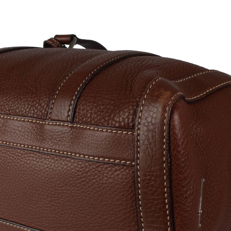 Bolsa-Tote-Prada-de-Couro-Marrom