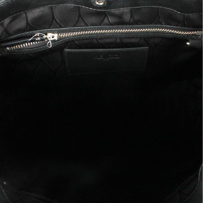 Bolsa-Kenzo-de-Couro-Preto