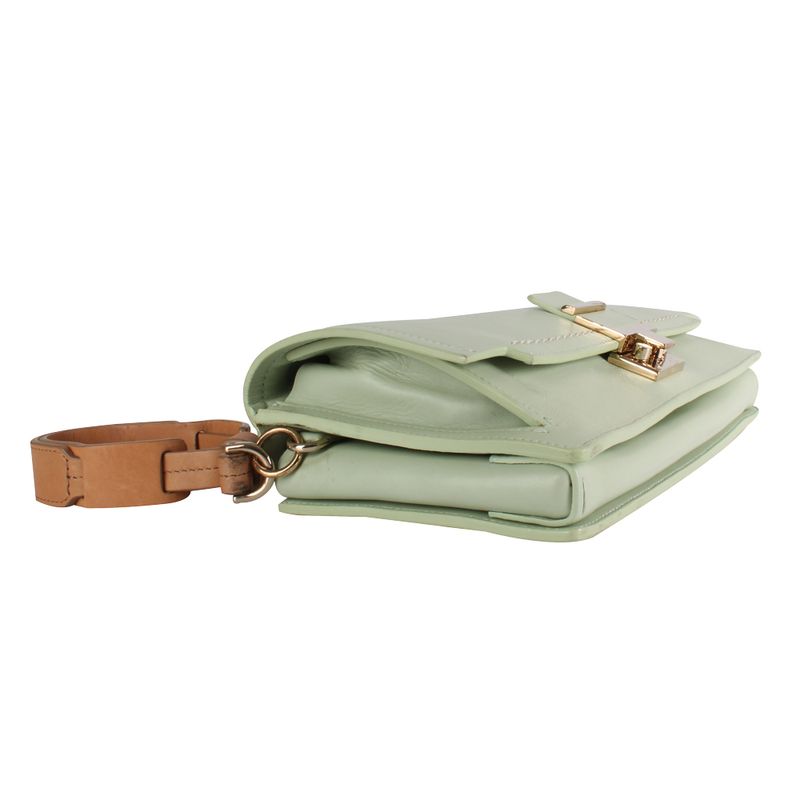 Clutch-Lanvin-Couro-Pulseira-Verde