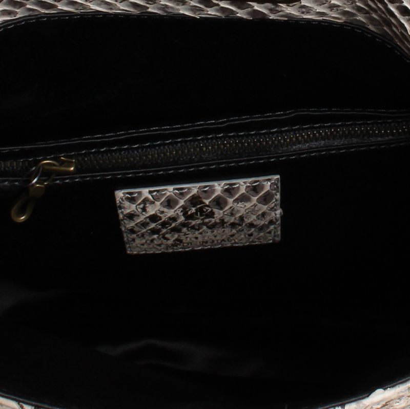 Clutch-Lanvin-Pyton-Dourado