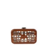 Clutch-Devi-Kroell-Madeira-Marrom