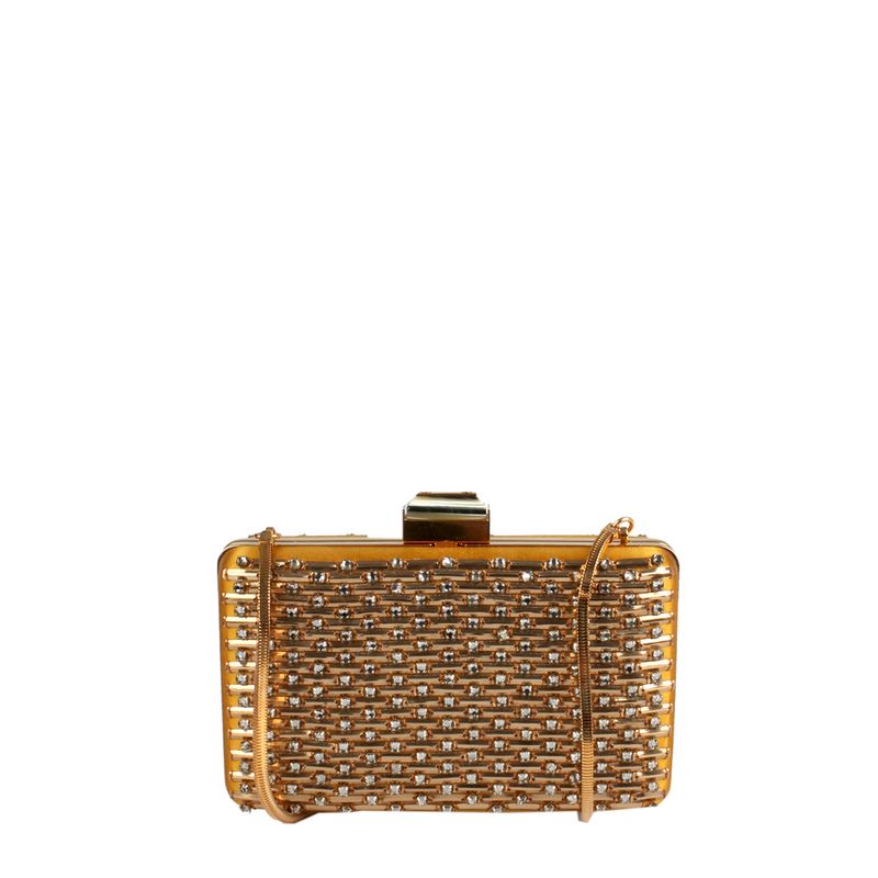 Clutch-Lanvin-Seda-e-Swarovski-Ouro
