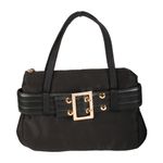 Clutch-Versace-Cetim-Preta
