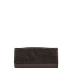 Clutch-Judith-Leiber-Seda-Marrom