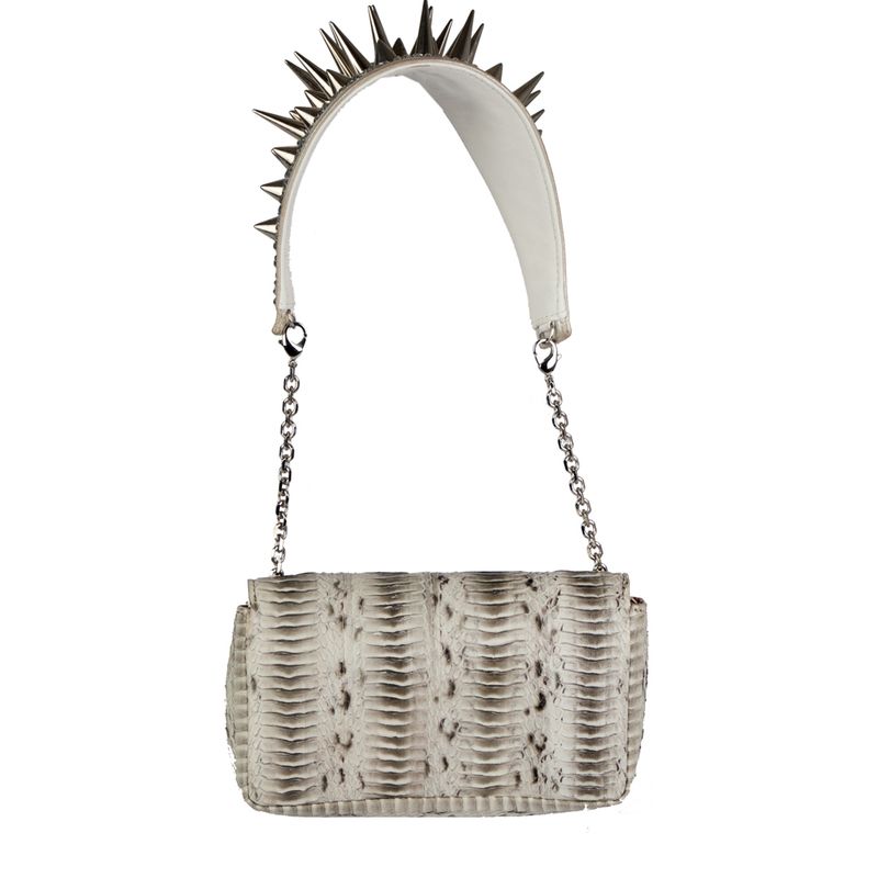 Bolsa-Tote-Louboutin-Pyton-Cinza