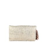 Clutch-Lanvin-Tecido-Cinza
