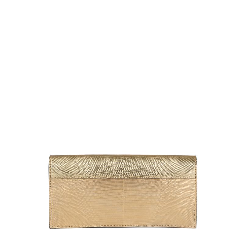 Clutch-Gucci-Couro-Dourada