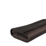 Clutch-Judith-Leiber-Seda-Marrom