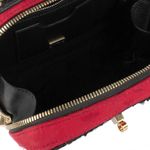 Bolsa-Tiracolo-Dolce---Gabbana-Tecido-e-Python-Vermelho