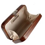 Clutch-Devi-Kroell-Madeira-Marrom