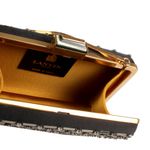 Clutch-Lanvin-Seda-e-Swarovski-Preto