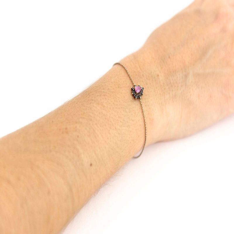 62469-Pulseira-Aron-Hirsch-Vintage-Ouro-Amarelo-Diamantes-Negros-e-Rubi